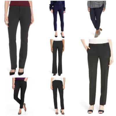 best skinny ankle pants for work