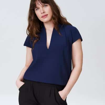 Wednesday's Workwear Report: Cambria Luxe Twill Top 