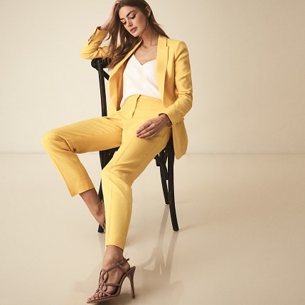 Plus Size Yellow Street Liliana Power Suit For Women Perfect For Weddings,  Business & Formal Events Jacket+Pants From Foreverbridal, $90.48 |  DHgate.Com