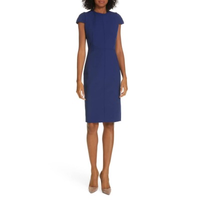 Splurge Monday's Workwear Report: Moss Sheath Dress - Corporette.com