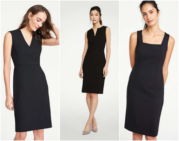 best black work dress