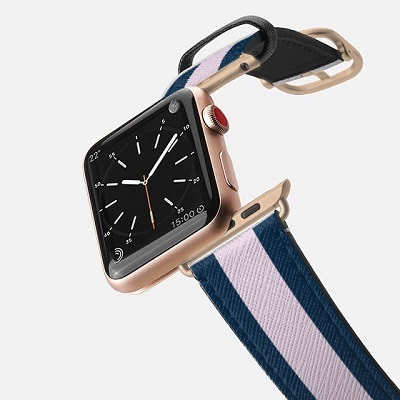 Saffiano leather apple outlet watch band