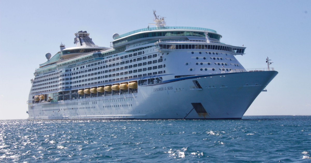 stock photo of a cruise ship