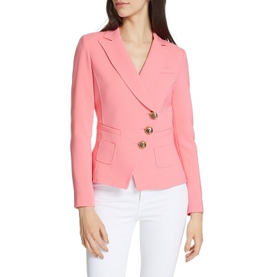 Talbots Red Cropped Single Button Closure Jacket Blazer - Size 10 – Le Prix  Fashion & Consulting