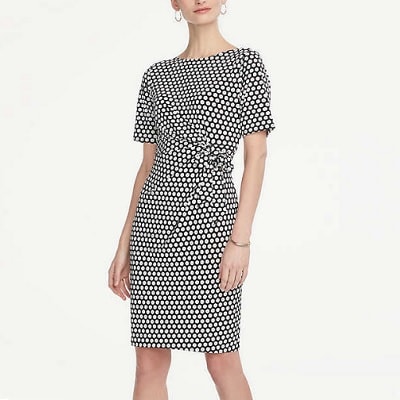 workwear wrap dress