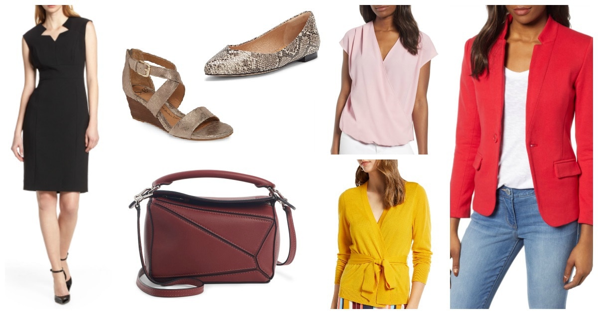 collage of items most bought by corporette readers june 2019