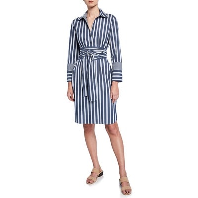 Splurge Monday's Workwear Report: Fabiola Twilight Stripe Long-Sleeve ...