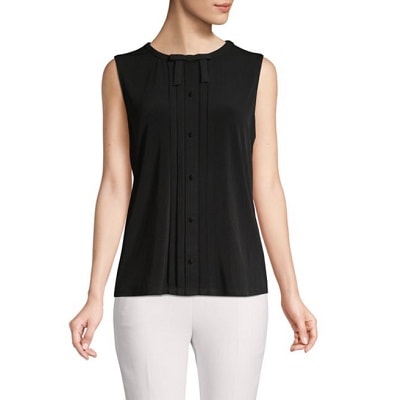 Frugal Friday's Workwear Report: Tuxedo-Pleat Blouse - Corporette.com