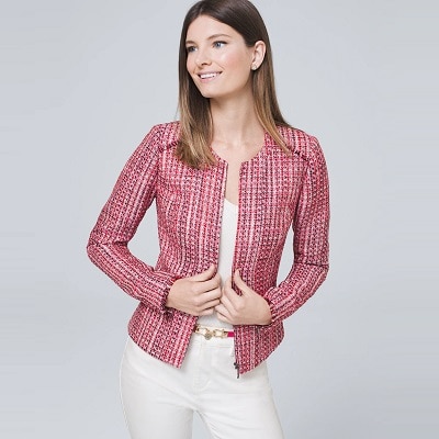 Wednesday's Workwear Report: Tweed Moto Jacket - Corporette.com