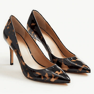 Ann taylor tortoise store shell pumps