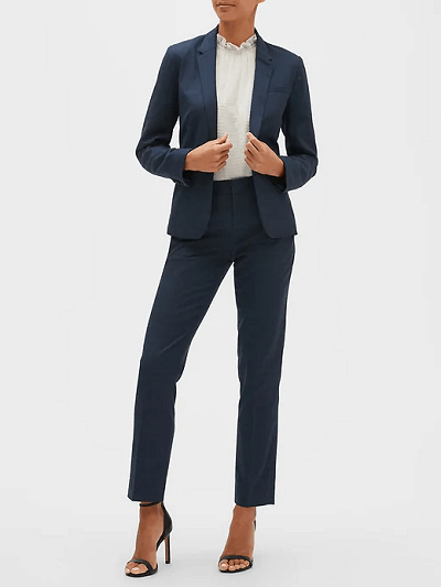 Suit of the Week: Banana Republic Factory - Corporette.com