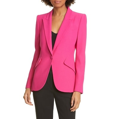 Splurge Monday's Workwear Report: Leaf Crepe Jacket - Corporette.com