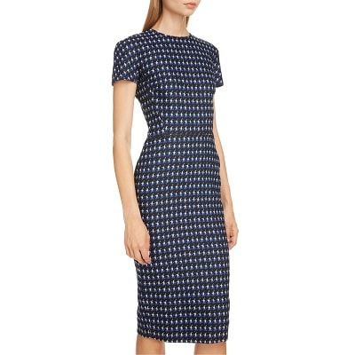 Splurge Monday's Workwear Report: Houndstooth Jacquard Sheath Dress 