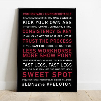 Coffee Break: Peloton Posters 