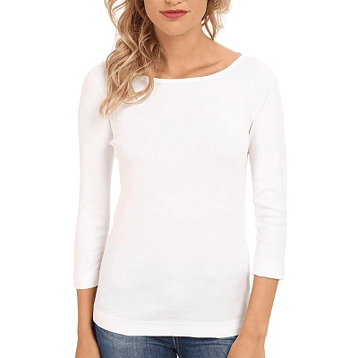 great ballet-neck t-shirt for women from Three Dots