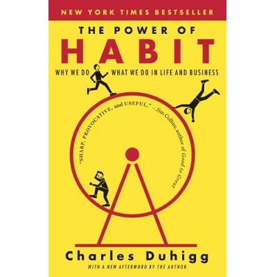 the cover to one of the best books on productivity: THE POWER OF HABIT