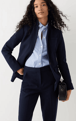 J.Crew Suiting in Four-Season Stretch
