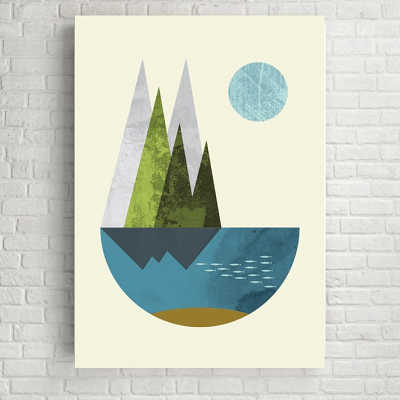 Coffee Break: Etsy Print from FlatOwl
