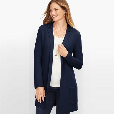 Wednesday's Workwear Report: Milano Stitch Sweater Jacket