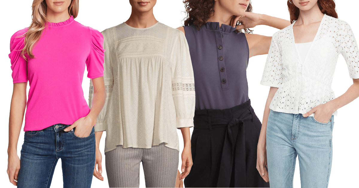 Best Blouses For Work Zoom Video Calls - Later Ever Aftter