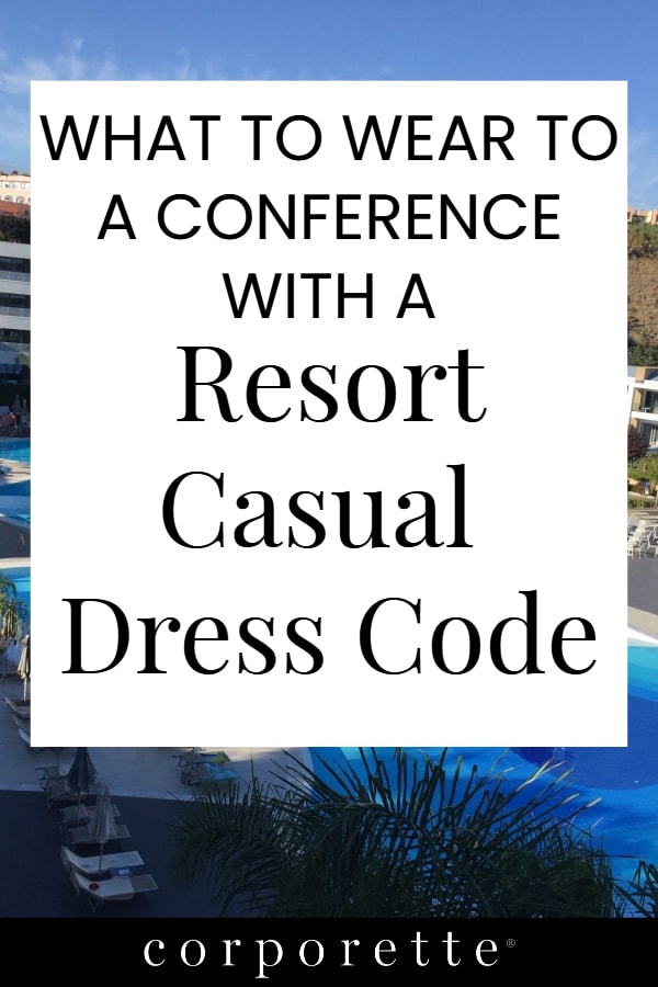 Wondering what to wear to a beachy conference -- particularly one with a 