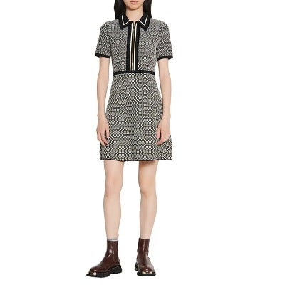 Tuesday's Workwear Report: Tweed Short-Sleeve Fit & Flare Dress