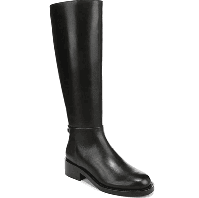 tall black boot