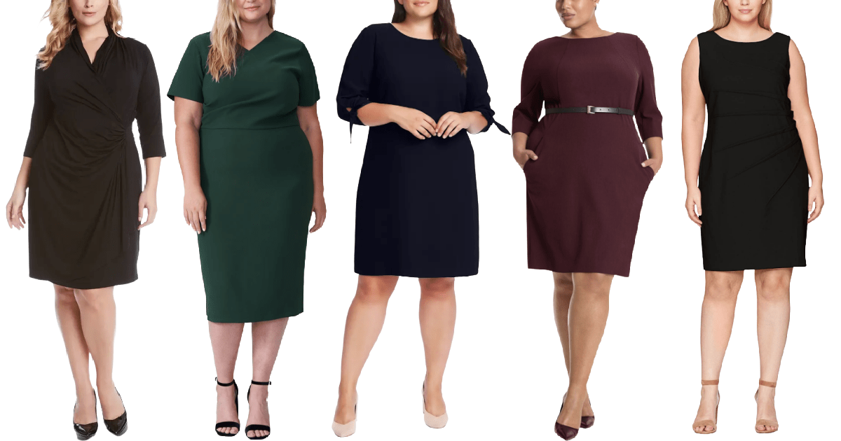 Plus size working in government outfits