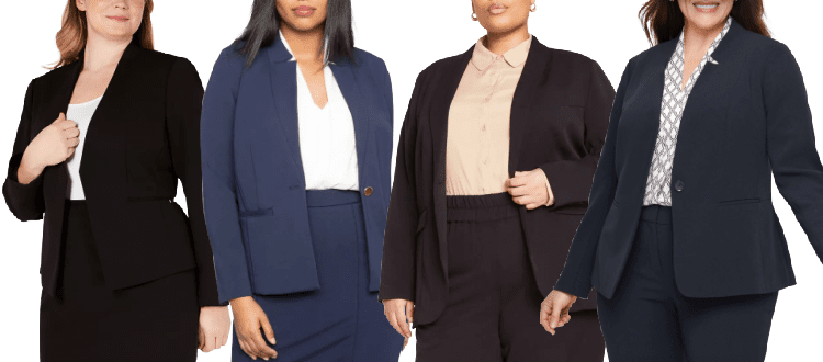 Plus-Size Suits for Women