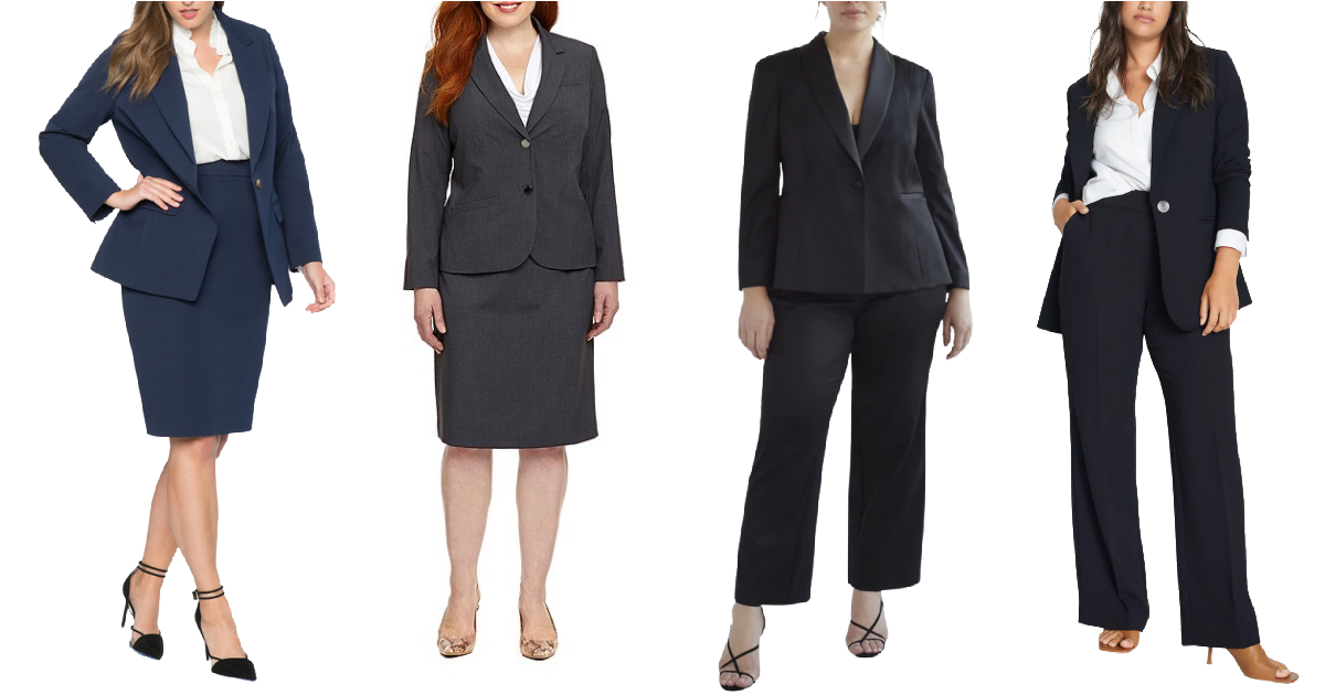 The Best Plus-Size Suits for Interviews - Corporette.com