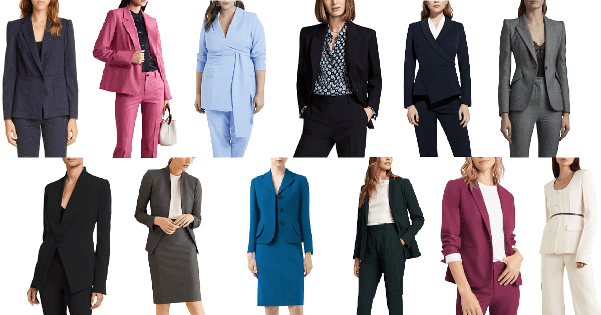 Bluesuits Plus Size Custom Women's Business Suits, Plus Size Interview Suits  for Business Women l Custom Tailored in New York City