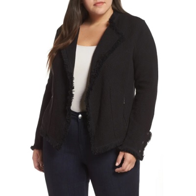 Plain Woolen Ladies Tortilla Short Blazer, Size: Medium