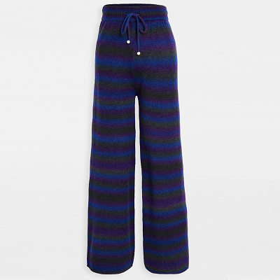 OIivia Navy Loungewear Cuffed Hem Joggers