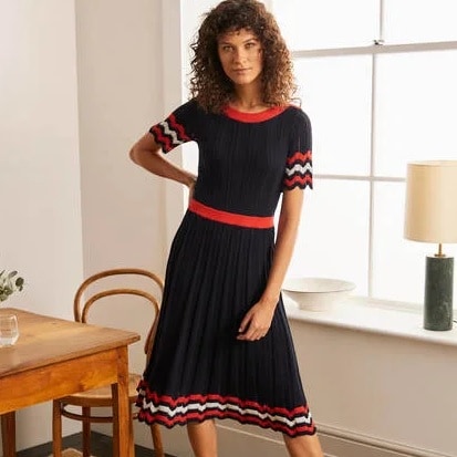 Tuesday's Workwear Report: Agnes Pointelle Dress - Corporette.com
