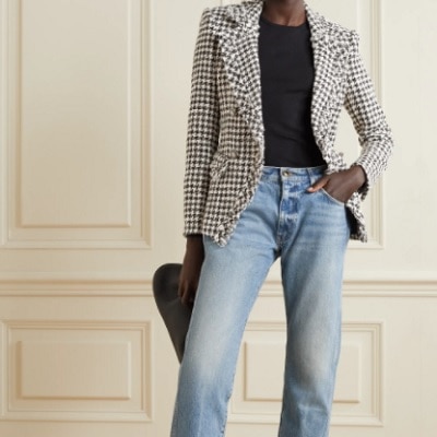The Ann Taylor Houndstooth Blazer I Was Influenced To Buy