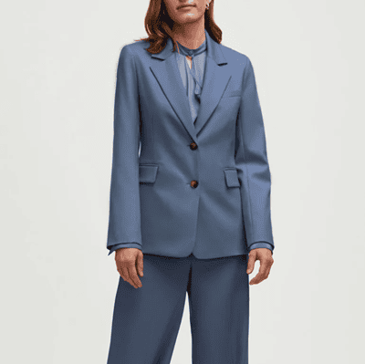 powder blue suit