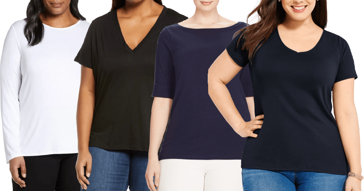 Women's Plus Size Shirts and Tops