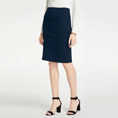 Oliver Black 2-Way Stretch Pencil Skirt, Black - Skirts