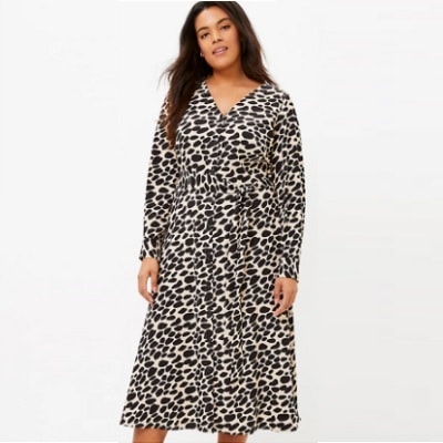 Thursday's Workwear Report: Cheetah-Print Midi Shirtdress - Corporette.com