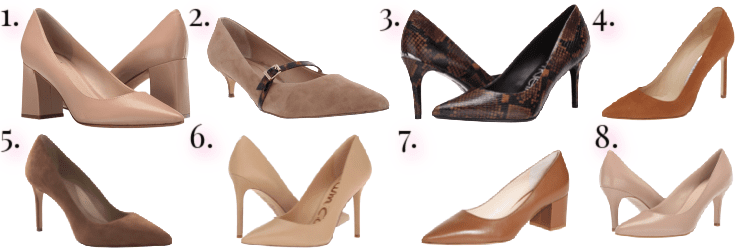 The The Best Nude Heels for Every Skin Tone Corporette.com