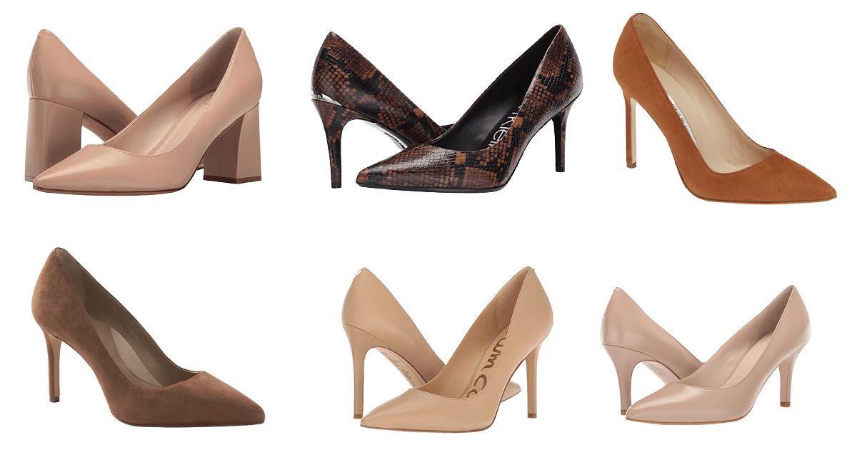 What color are nude shoes? Neutral heels should be all skin colors - High  heels daily