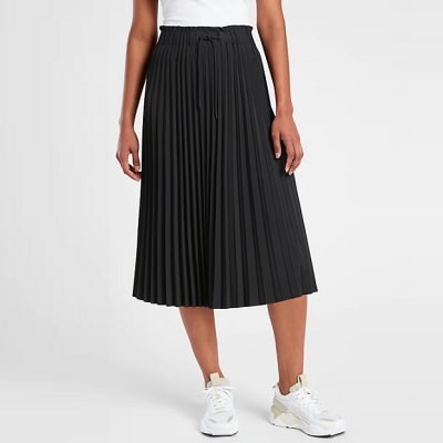 Thursday s Workwear Report Hayes Pleated Midi Skirt Corporette