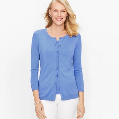 Washable Cashmere V-Neck Sweater – Mom's the Word