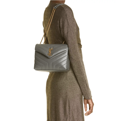 Gray Suede GoSee Bag