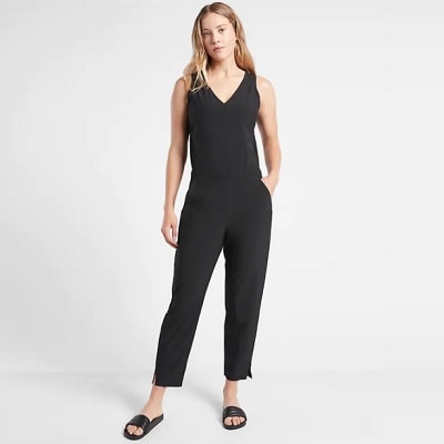  GUYOS rompers for women Slit Leg Tube Jumpsuit petite