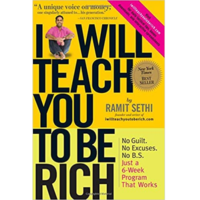 one of the best personal finance books for beginners: I Will Teach You To Be Rich