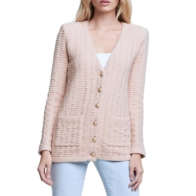 Splurge Monday's Workwear Report: Sue Texture Cardigan - Corporette.com