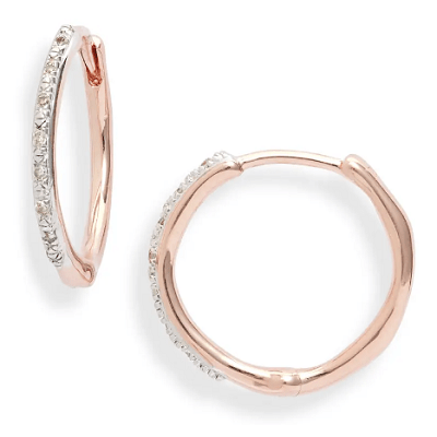 Coffee Break: Riva Hoop Earrings - Corporette.com