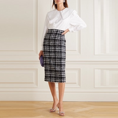 Style Trick: How to make a too-big skirt fit just right and fake the fit •  Save. Spend. Splurge.