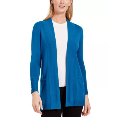 Frugal Friday's Workwear Report: Open-Front Cardigan - Corporette.com